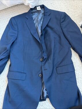 John Varvatos Navy Two-Button Sport Coat